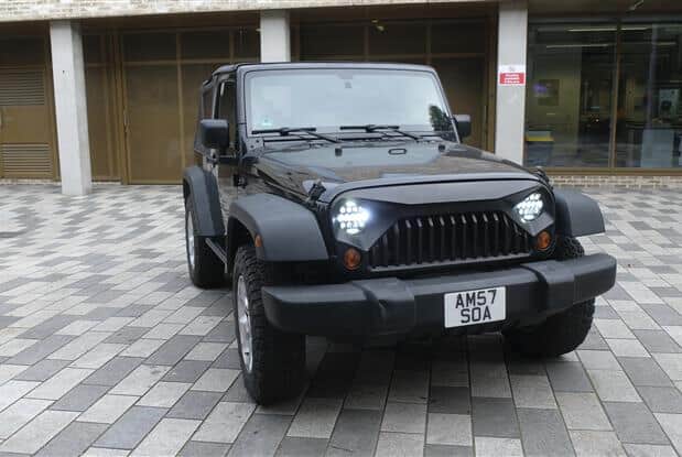 Left-hand drive Jeep Wrangler 3.8 V6 5 Speed Manual Soft Top