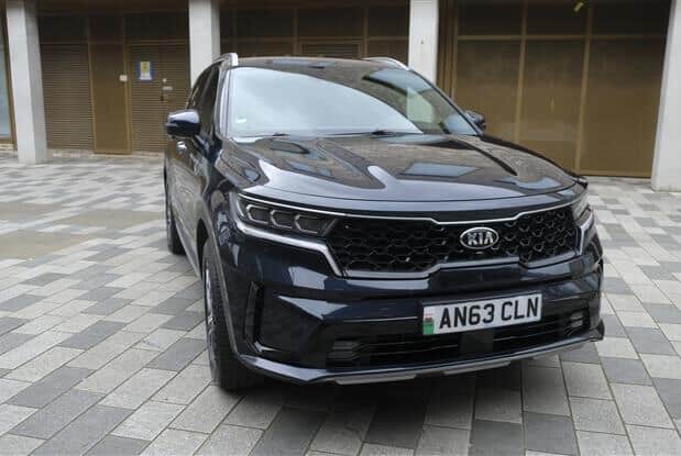 Left-hand drive Kia Sorento 1.6 HT-GDI 2 Petrol Hybrid Edition Auto 226 BHP 7 Seater
