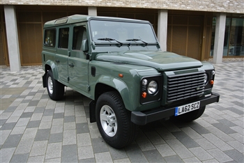 Left-hand drive Land Rover Defender 110